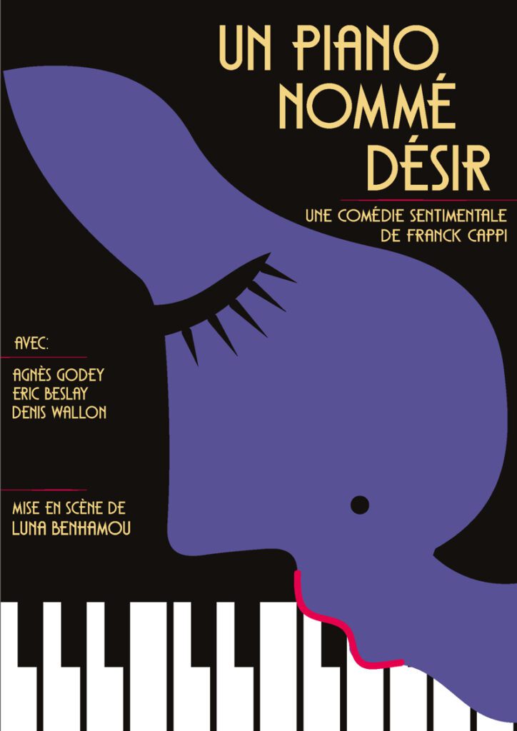 Un piano nommé désir - Affiche